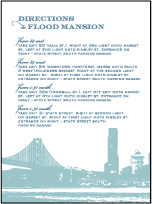 Charmed San Francisco Letterpress Direction Design Small