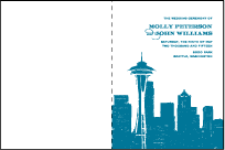 Charmed Seattle Letterpress Program Design Small