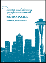 Charmed Seattle Letterpress Reception Design Small