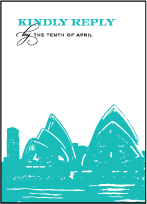 Charmed Sydney Letterpress Reply Design Small