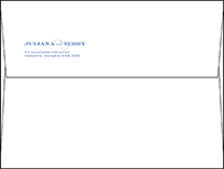 Charmed Toronto Letterpress Envelope Design Small