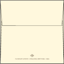 Claddagh Letterpress Envelope Design Small