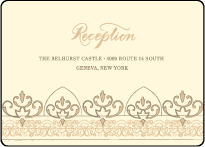 Claddagh Letterpress Reception Design Small