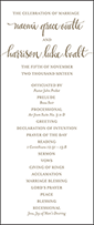 Colette Letterpress Program Tea Design Small