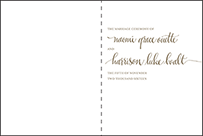 Colette Letterpress Program Design Small