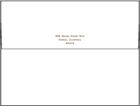 Collection Letterpress Envelope Design Small