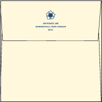 Connemara Letterpress Envelope Design Small