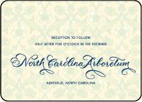Connemara Letterpress Reception Design Small
