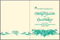 Conservatory Letterpress Program Design Small