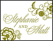 Coriander Letterpress Stamp Design Small