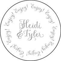 Credence Letterpress Coaster Design Small