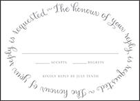 Credence Letterpress Reply Design Small
