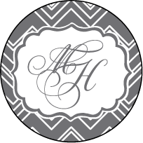 Darla Letterpress Coaster Design Small