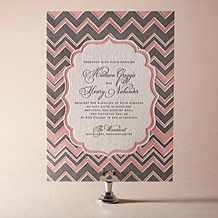 Darla Letterpress Invitation Design Small