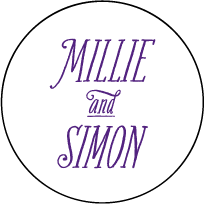 Darling Millie Letterpress Coaster Design Small