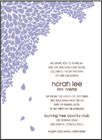 Dewdrop Letterpress Bat Mitzvah Design Small