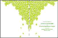 Dewdrop Letterpress Program Design Small