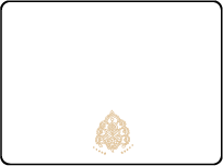 Divya Formal Letterpress Placecard Flat Design Small