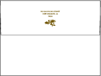 Dolce Letterpress Envelope Design Small
