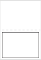 Duncan Letterpress Placecard Fold Design Small