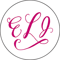 Eleanor Letterpress Coaster Design Small