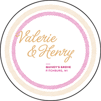 Ellisse Letterpress Coaster Design Small