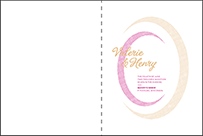 Ellisse Letterpress Program Design Small