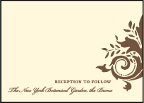 Empire Letterpress Reception Design Small