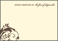 Empire Letterpress Reply Design Small