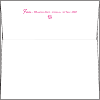 Esperanza Letterpress Envelope Design Small