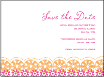 Esperanza Letterpress Save The Date Design Small