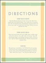 Farmstand Letterpress Direction Design Small