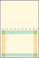 Farmstand Letterpress Placecard Fold Design Small