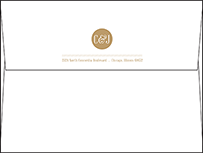 Fidelia Letterpress Envelope Design Small