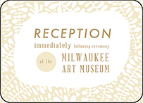 Fidelia Letterpress Reception Design Small