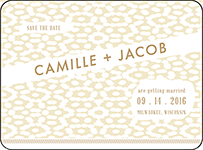 Fidelia Letterpress Save The Date Design Small