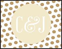 Fidelia Letterpress Stamp Design Small
