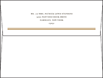 Fitzgerald Letterpress Envelope Design Small