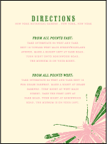 Flit Letterpress Direction Design Small
