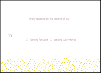 Fresh Letterpress Reply Design Small