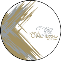Fugue Letterpress Coaster Design Small