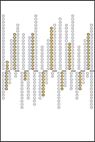 Glitterati Letterpress Placecard Fold Design Small
