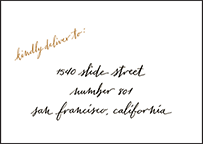 Gracieux Letterpress Reply Envelope Design Small