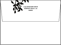 Gramercy Letterpress Envelope Design Small