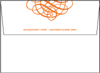Greenwich Letterpress Envelope Design Small