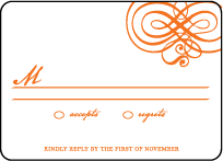 Greenwich Letterpress Reply Design Small