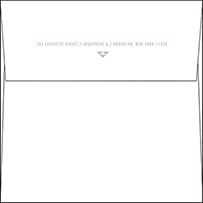 Greyson Letterpress Envelope Design Small