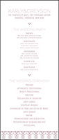 Greyson Letterpress Program Tea Design Small