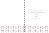 Greyson Letterpress Program Design Small