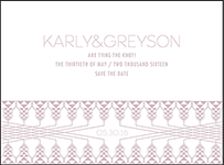 Greyson Letterpress Save The Date Design Small